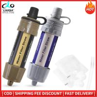ราคา 2 PCS เครื่องกรองน้ำกลางแจ้ง Straw Water Filtration System เครื่องกรองน้ำสำหรับการเตรียมพร้อมในกรณีฉุกเฉินแคมป์ปิ้ง Traveling Backpacking (15807746918)