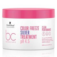 ราคา รุ่นใหม่ล่าสุด ทรีทเมนท์ Schwarzkopf Bonacure Color Freeze Silver Treatment pH 4 5 500 ml ฟื้นฟูผมเสียจากทำสี ผมฟอก ไฮไลท์ ผมนุ่มเงามาก silver treatment color treatment ครีมนวดผม (17249971964)