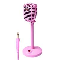 ราคา OKER Microphone ไมค์คอม รุ่น M813 ไมโครโฟน คอมพิวเตอร์ ตั้งโต๊ะ รูปทรงคลาสสิก (11532630645)