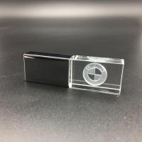 ราคา แฟลชไดร์ฟ USB โลโก้รถคริสตัลเรืองแสง Flash drive 128GB 64GB 32GB 16GB รูปแบบโลโก้รถ Volkswagen Mercedes Benz Audi Honda (21327105001)