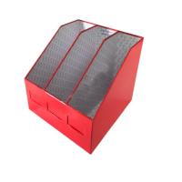 ราคา กล่องใส่แฟ้มปากตัด 3 ช่อง กระดาษแข็งอย่างดีหุ้มด้วยกระดาษอาร์ตลายผ้า (11629321759)