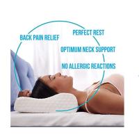 ราคา Slow Rebound Cool Gel Breathable Memory Foam Pillow Summer Cool Neck Pillow Spondylosis Prevented Cervical Verte Orthopedic Pad (13980027141)
