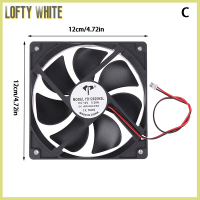 ราคา ลอฟตี้เครื่องฟักตู้อบไข่อัตโนมัติ12V สีขาวการระบายอากาศพัดลมอุตสาหกรรมพัดลมสำหรับอบ (20126142024)