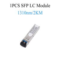 ราคา 1ชิ้นโมดูล SFP ไฟเบอร๋จิกะบิต1000M โหมดเดียว2 LC 1 25G โมดูลหลายเส้นใย1310nm 1550nm เข้ากับสวิตช์อีเทอร์เน็ตของ Cisco Mikrotik (19263656311)