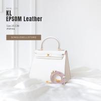 ราคา กระเป๋าหนังแฟชั่นสะพายข้าง KL Epsom 25 CM หนังแท้ (12188075922)