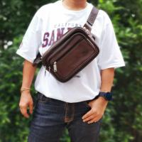 ราคา กระเป๋าคาดอก คาดเอว 2IN1 หนัง pU อย่างดี หนังกันน้ำ แบรนด์แท้ WOLWES ORIGINAL 100 งานไทย ใส่ของได้เยอะช่องซิปมากถึง 5ช่อง (14974793607)