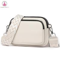 ราคา 2024 New ผู้หญิงกระเป๋าลำลองแบบกว้างปรับระดับได้หนังแท้กระเป๋ากระเป๋าหนังสือแข็งแรงมีสายรัด2เส้นกระเป๋ากล้องวินเทจความจุมาก (20510032112)