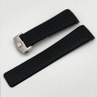 ราคา สายยางสำหรับ TAG HEUER GRAND CARRERA Watch อุปกรณ์เสริมสายกันน้ำ22 24มม สายนาฬิกาซิลิโคนอ่อนนาฬิกาข้อมือสายรัดข้อมือ (13625279094)