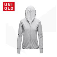 ราคา YiWuShiQiEFuShiYouXianGongSi UNIQLO 100 Upf50 เสื้อแจ็กเก็ตแขนยาว มีฮู้ด มีซิป ป้องกันรังสียูวี สําหรับผู้หญิง 2023 (20616320880)