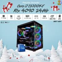 ราคา CPU Intel Core i7 13700KF 4 20GHz 14C 20T RTX 4090 24GB (21059099407)