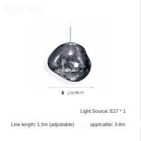 ราคา HEIKESZ โคมไฟแชนเดอเลียร์ตกแต่งบาร์ร้านเสื้อผ้าสไตล์โคมไฟลาวาสไตล์นอร์ดิกโคมไฟแชนเดอเลียร์สำหรับห้องนั่งเล่นห้องนอนโคมไฟแชนเดอเลียร์ไฟเพดานห้อง (20152932768)