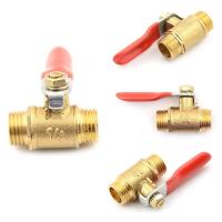 ราคา 1PC Straight 1 4 Male To Male Pipe High Quality Pipe Ball Valve 1 4 Sanitary Shut off Ball Valve (20384831605)