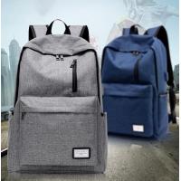 ราคา TRINISO M17 USB Canvas แฟชั่นกระเป๋าเป้สะพายหลังสำหรับผู้ชาย (373271605)