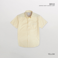 ราคา TWENTYSECOND เสื้อเชิ้ตแขนสั้น ผ้าออกฟอร์ด รุ่น Brad Oxford shirt สีเหลือง Yellow (21371408116)
