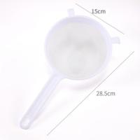 ราคา ตะแกรงกรองใบชาที่กรองกาแฟถั่วเหลืองอุปกรณ์ครัวแบบมือถือพลาสติกแบบใช้ซ้ำได้กระชอนตะแกรงแป้งอุปกรณ์เสริมในครัว (20954554211)