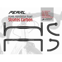 ราคา PEARL Handle bar STRATOS แฮนด์คาร์บอนสำหรับเสือหมอบ ทรงกลม (4015990699)
