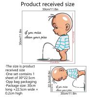 ราคา สติ๊กเกอร์ห้องน้ำติดวอลเปเปอร์สุดสร้างสรรค์1ชุดสติ๊กเกอร์ห้องน้ำเตือนห้องน้ำสติกเกอร์ PVC สติกเกอร์สัญลักษณ์ติดผนังเตือนห้องน้ำ (20771813879)