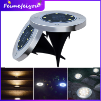 ราคา solar lights outdoor waterproof LED Solar Underground Lights 8 12 16 Buried Floor Light Outdoor Garden Path Ground Waterproof IP65 lawn Lighting (15512297296)