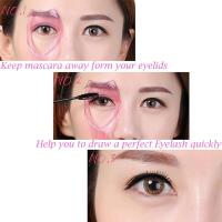 ราคา สีชมพู บัตรขนตาเครื่องสำอางมาสคาร่าโล่ applicator ขนตาผู้ช่วยคู่มือขนตาหวีผู้ช่วยเครื่องมืออุปกรณ์แต่งหน้า (2353592665)