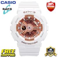 ราคา ต้นฉบับ Baby G BA110 นาฬิกาข้อมือสตรีกีฬากันกระแทกกันน้ำ 100M พร้อมรับประกัน 4 ปี BA 110 7A1 คลังสินค้าพร้อม (20302077987)