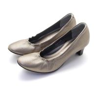 ราคา Pierre Cardin รองเท้าผู้หญิง รองเท้าส้นสูง รองเท้าส้นสูงทรง Pump นุ่มสบาย ผลิตจากหนังแท้ สีทอง ไซส์ 36 37 38 39 40 รุ่น 24SD323 (5419906454)