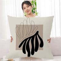 ราคา 65 65 60 60 55 55 50 50 ปลอกหมอนรูปทรงเรขาคณิตสีน้ำตาลดำ ปลอกหมอนอิงโซฟาขนาดควีนไซส์ กรณีหมอนอิงสำหรับบ้านนามธรรม (20689618380)