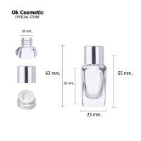 ราคา ขวดแก้ว ทรงเหลี่ยม ดรอปเปอร์ dropper ขวดแก้วใส ขวดหัวหยด ขวดเซรั่ม ขวดแก้วสี่เหลี่ยม หยดน้ำมัน ขวดแก้วขนาดเล็ก ขวดใส ขวดใส่น้ำหอม 10 50 ml (10263063911)