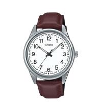 ราคา นาฬิกา Casio นาฬิกาข้อมือ นาฬิกาผู้ชาย สายหนัง สีดำ รุ่น MTP V005L ของแท้100 ประกันศูนย์ CASIO1 ปี จากร้าน MIN WATCH (16673650395)