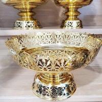 ราคา พานหนามเตย พานฉลุ 12 นิ้ว (7139758048)