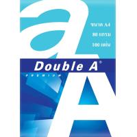 ราคา Double A กระดาษถ่ายเอกสาร A4 หนา 80 แกรม 100 แผ่น จำหน่าย 1 แพ็ค แบ่งขาย (5479378660)