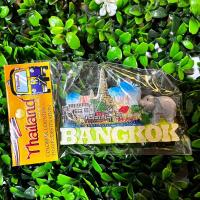 ราคา MAGNET แม่เหล็ก ของตกแต่งบ้าน ของชำร่วย ของฝาก ของที่ระลึก Souvenir Thailand Color BANGKOK (14940392346)