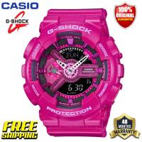 ราคา G Shock GMAS110 ต้นฉบับ นาฬิกาข้อมือสตรีกีฬากันกระแทกกันน้ำ 100M พร้อมรับประกัน 4 ปี GMA S110MP 4A3 คลังสินค้าพร้อม (20390538284)