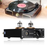 ราคา MM Phono Amplifier DC12V PHONO BOX P4 Gold Plated RCA Panel MM Phono Pre Amplifier Support Analog Input (19415212621)