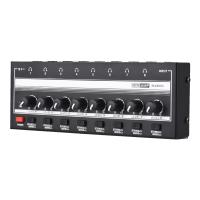 ราคา New Arrival HA800S Headphone Amplifier 8 Channels Mono Stereo Stereo Headphone Amps Audio Amp Ultra compact 8 Channel Mini Audio Stereo Microphone AMP with Power Adapter (20915100626)