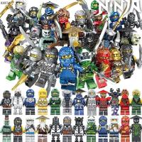 ราคา Compatible with LEGO Ninjago Movie General Cpt building block minifigure Garmadon Lloyd construction toy (20631217576)
