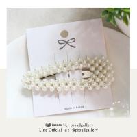 ราคา 1 ชิ้น ProudGallery กิ๊บแต่งผม น่ารักๆ กิ๊บมุก กิ๊บติดผมเกาหลี สไตล์มินิมอล (13097969255)