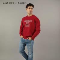 ราคา American Eagle Super Soft Icon Graphic Crew เสื้อยืด ผู้ชาย กราฟฟิค แขนยาว NMTS 019 2108 600 (20760092219)