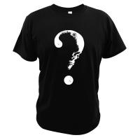 ราคา New Skull T Shirt Mashup Question Mark Print 100 Cotton Casual T Shirt (19796768323)