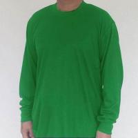 ราคา เสื้อยืดคนงาน แขนยาวจั้มแขน สีเขียวไมโล ฟรีไซส์อก44นิ้ว (841092415)