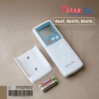 ราคา รีโมทแอร์ Star Aire แท้ศูนย์ รีโมทแอร์พร้อมฐานเสียบรีโมท Model R04T R04TH R04TA (5389750695)