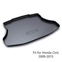 ราคา Atreus 1ชุดรถ Cargo ด้านหลังพรมกระโปรงหลังรถสำหรับ Honda Civic 2009 2010 2011 2012 2013 2014 2015ที่รองเท้าถาด Anti Slip Mat อุปกรณ์เสริม (1010162967)