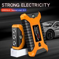 ราคา L K ขายดี ธนาคารพลังงานรถยนต์เครื่องจั๊มสตาร์ทฉุกเฉินรถ Jump Starter 99800mAh 12V รถ Jump Starter แบบพกพา USB Power Bank Battery Booster Clamp อุปกรณ์ (6618934313)