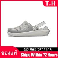 ราคา Counter Genuine CROCS LITERIDE CLOG Mens and Womens SANDALS 204592 รองเท้าวิ่ง รองเท้ากีฬา รองเท้าแตะ The Same Style In The Store (20509221375)