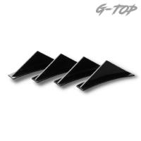 ราคา สปอยเลอร์หลังรถยนต์ 4ชิ้น สปอยเลอร์กันชนหลัง สามเหลี่ยม ทนทาน ใช้งานได้ดี CM04 (16497851939)