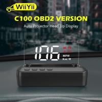 ราคา WiiYii C100 OBD2 GPS Car Speed Projector Mirror Driving On board HUD Head Up Display Computer Auto Electronic Accessories (14139060199)
