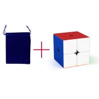 ราคา ของเล่น รูบิค 3 ขนาด 3x3 2x2 ลื่นหัวแตก แบบเคลือบสี รูบิด รูบิก ลูกบิด ลูบิก ของเล่นฝึกสมอง Rubiks Cube Meilong 3C (17267666836)