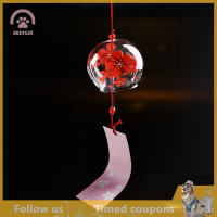 ราคา SHZTGM กระดิ่งลมญี่ปุ่น1ชิ้นกระดิ่งลมทำด้วยมือแก้วตกแต่งบ้านสำนักงาน (20880257934)