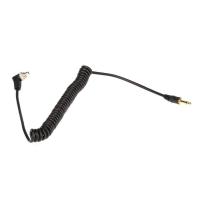 ราคา 3 5mm Flash Sync Cable Cord with Screw Lock to Male Flash PC for Canon Nikon PIXE Black (7553795)