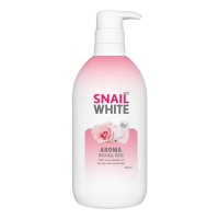 ราคา Snail White Creme Body Wash AROMA Rashell Rose สเนลไวท์ ครีม บอดี้ วอช อโรม่า ราแชล โรส ครีมอาบน้ำ กลิ่นกุหลาบ 500ml (383815565)