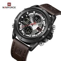 ราคา มอเตอร์ Seiko ระบบอนาล็อกอัตโนมัติดิจิตอลระบบอนาล็อกอัตโนมัติ9225นาฬิกา NAVIFORCE ของกันน้ำผู้ชาย (21049637642)